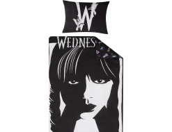 Bettwäsche mit Wednesday Addams