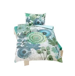 Bettwäsche mit Wintermandalas