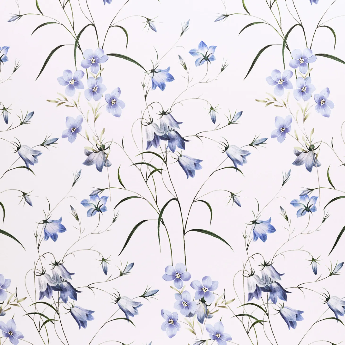 Bettwäsche mit zarten Blüten