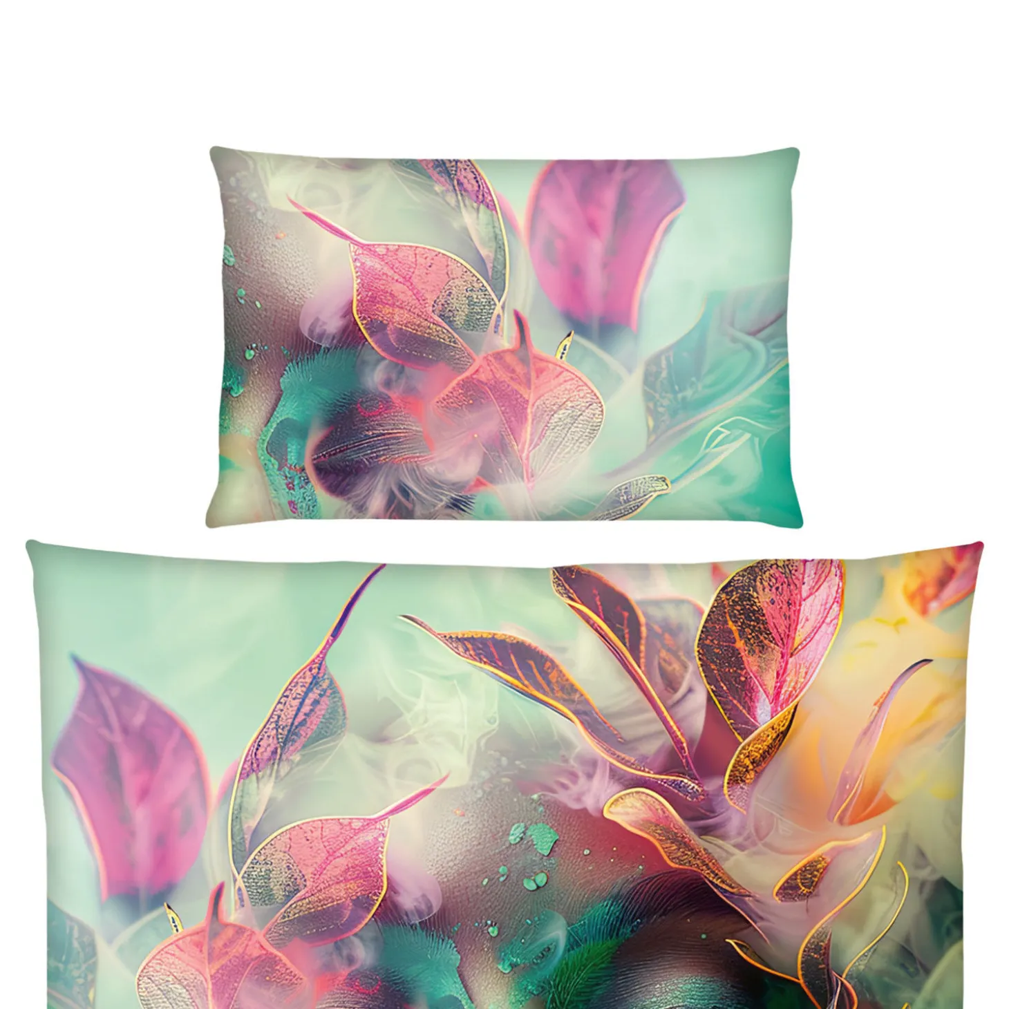 Bettwäsche Mystic Dream bunt mit Gesicht