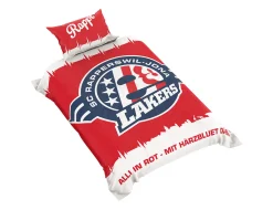 Bettwäsche SCRJ Lakers rot-weiss