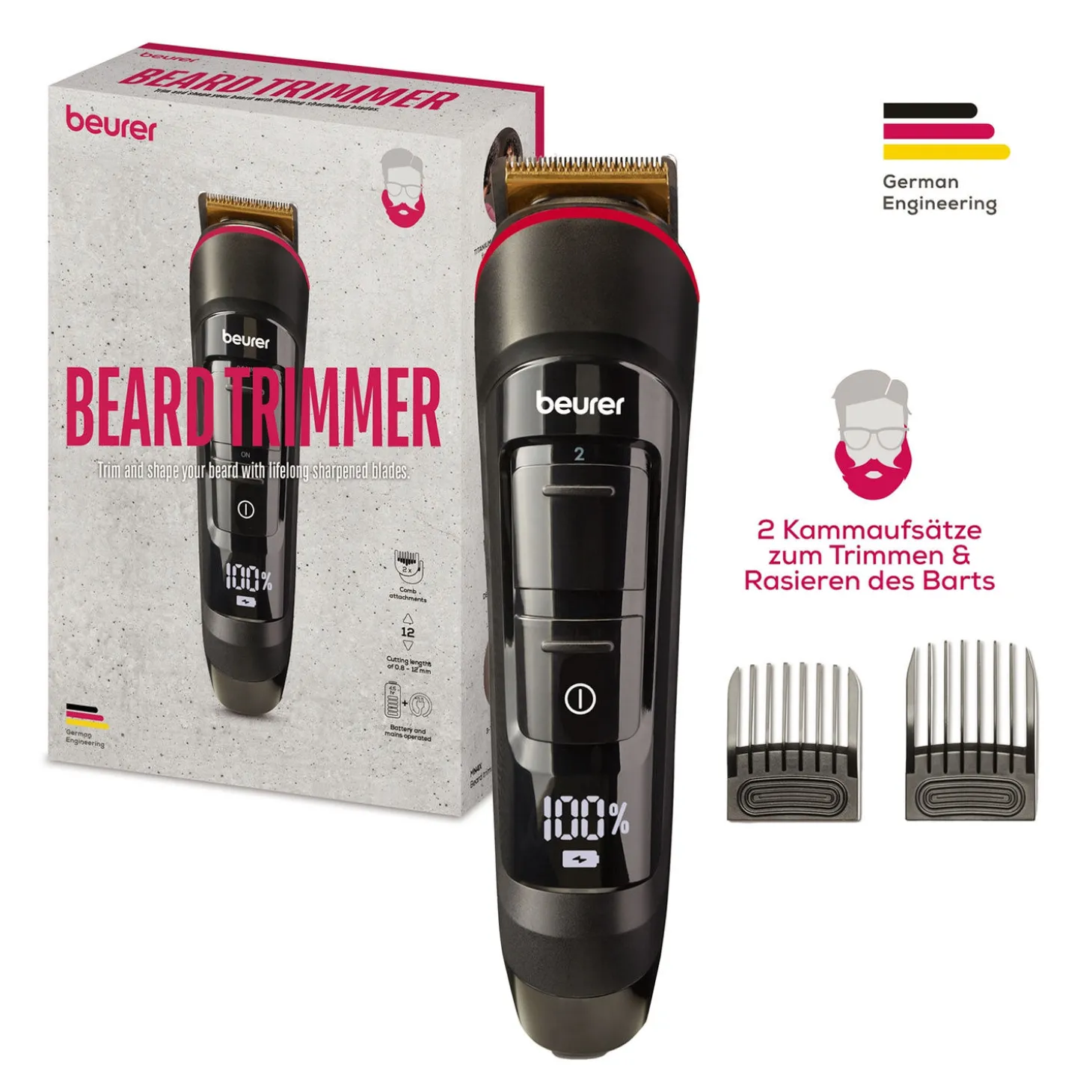 Beurer Barttrimmer MN4X