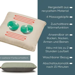 Beurer Massagekissen mit Wärmefunktion MG 139