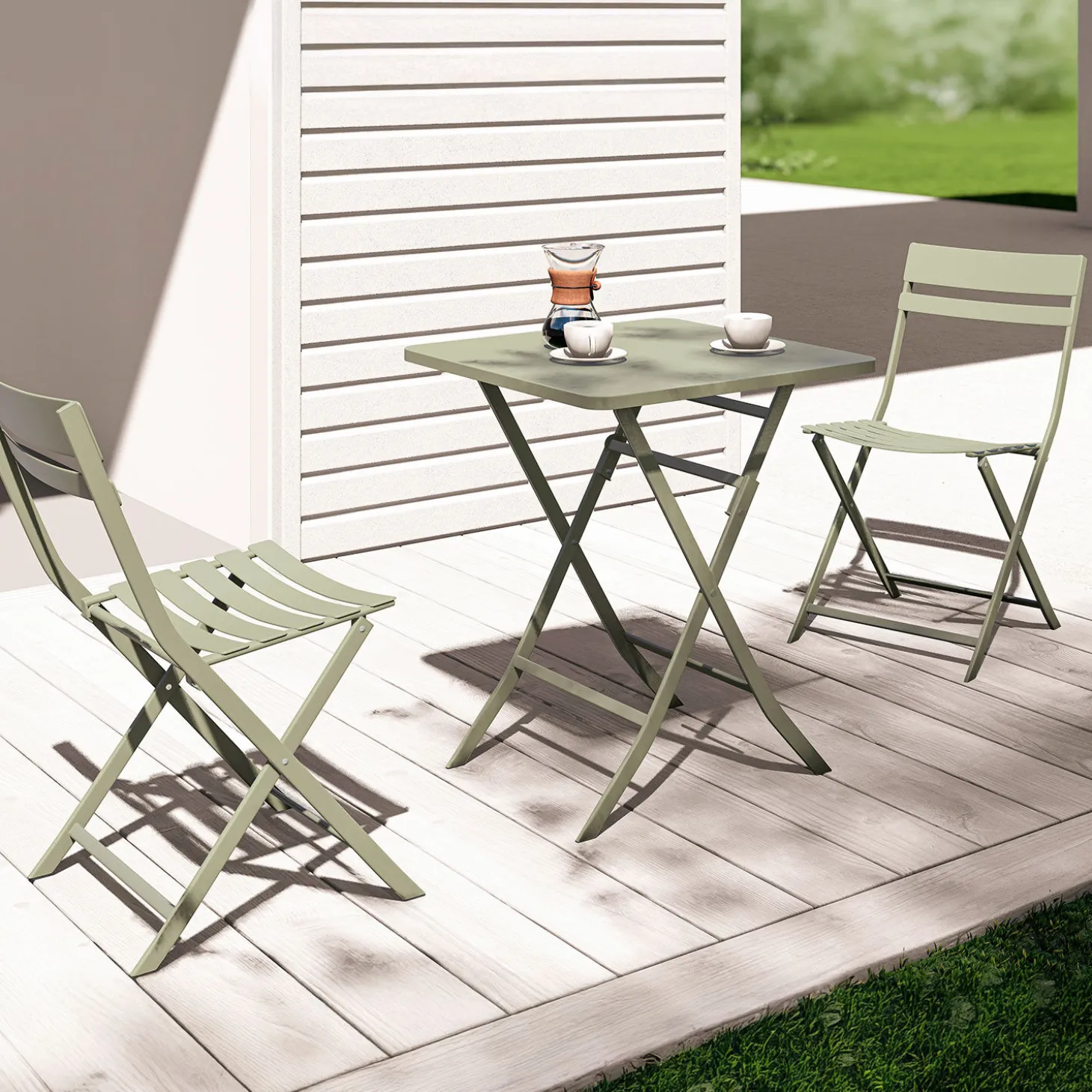 Bistro-Set faltbar