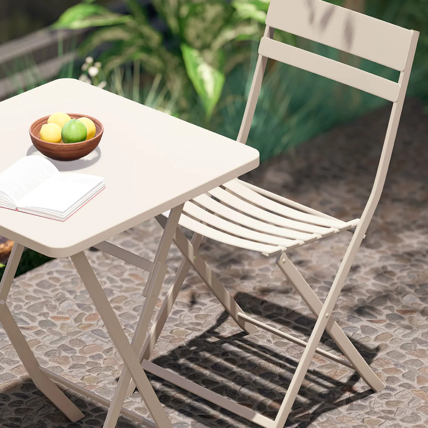 Bistro-Set faltbar