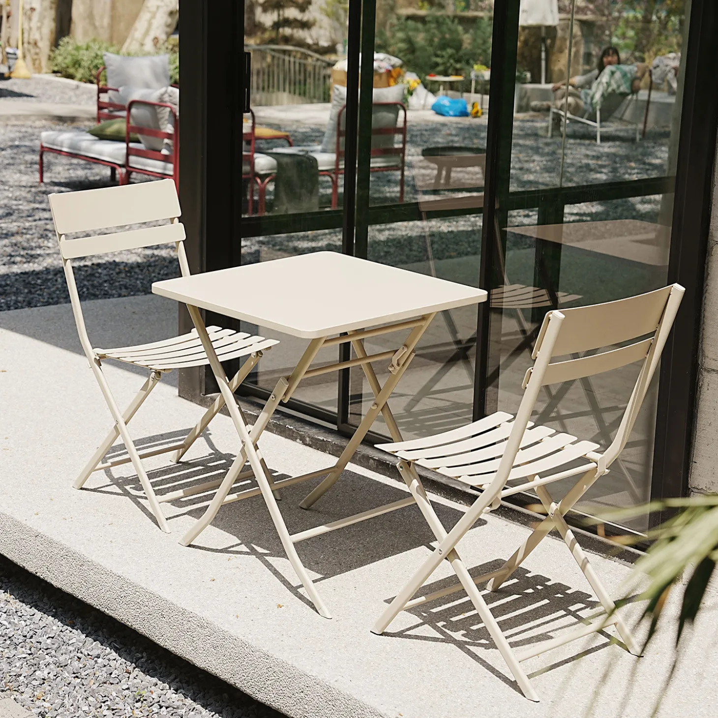 Bistro-Set faltbar