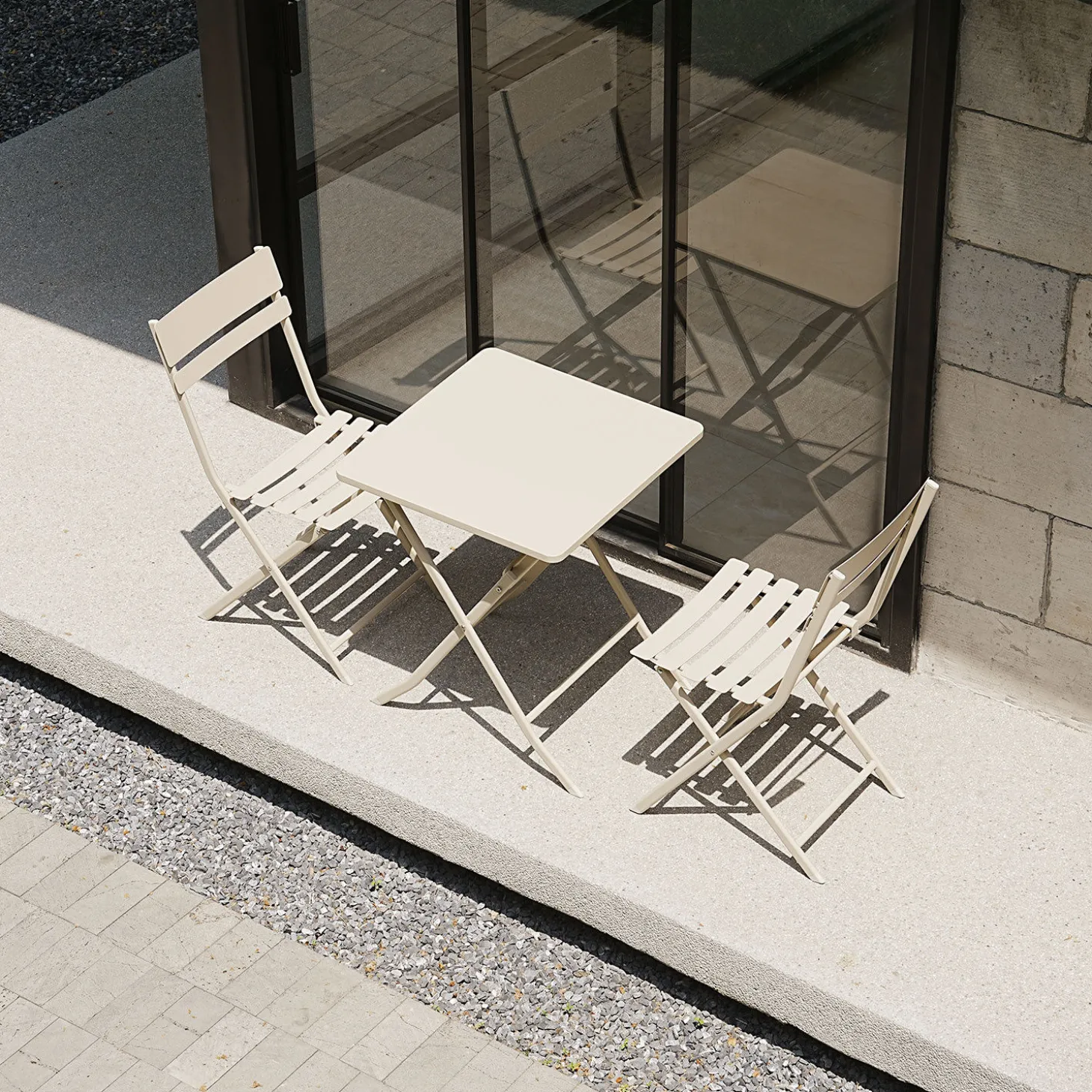 Bistro-Set faltbar