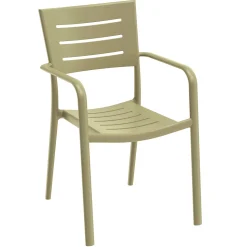 Bistro-Set Orla, aus recyceltem Kunststoff