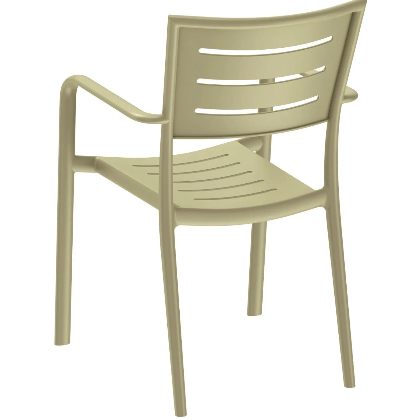 Bistro-Set Orla, aus recyceltem Kunststoff