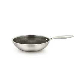 Bratmaxx Edelstahl–Wokpfanne, Ø 28 cm