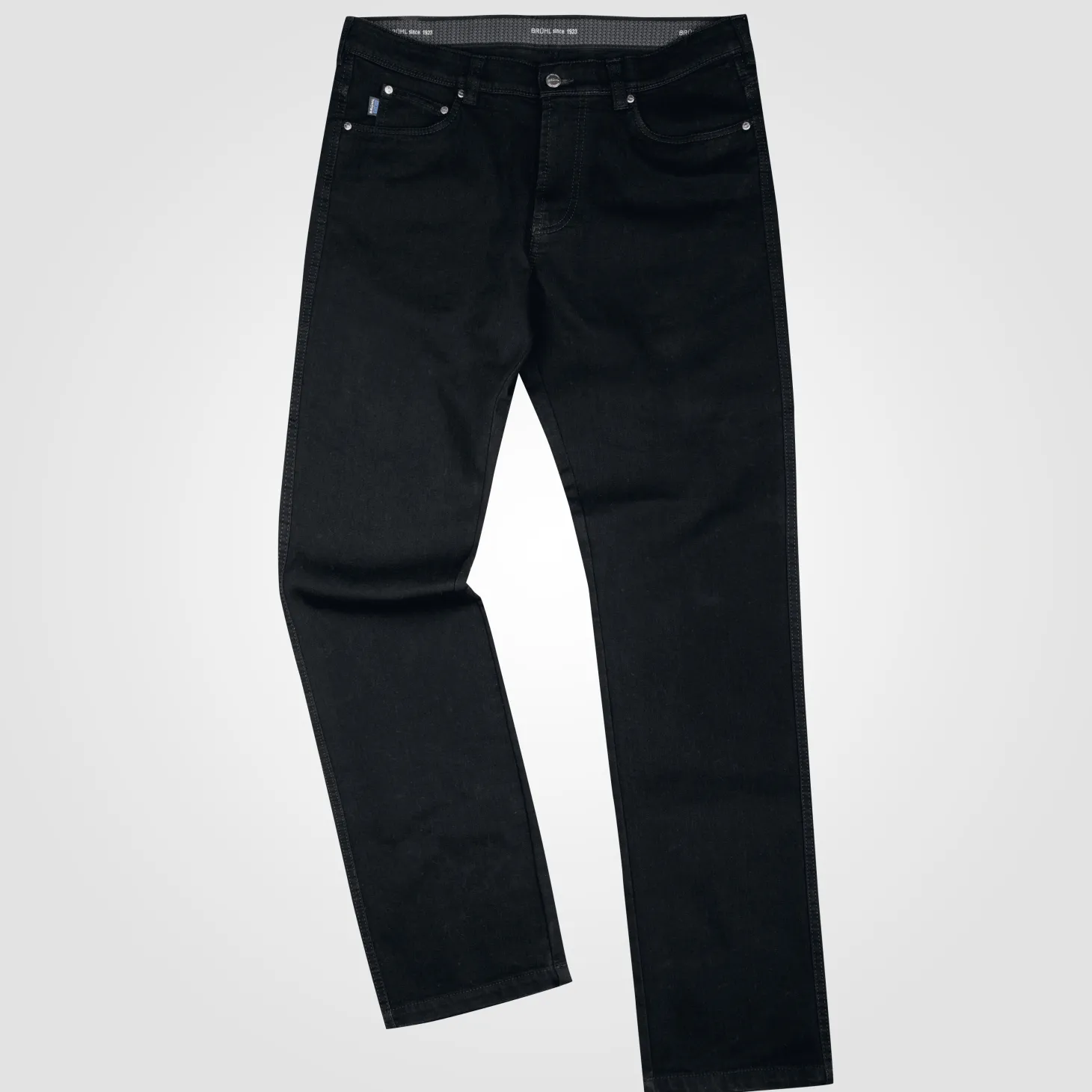 Brühl 5-Pocket Jeans schwarz