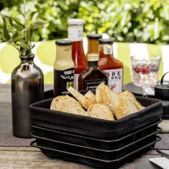Brotkorb Premium Square mit Baumwolleinlage