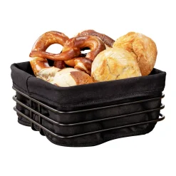 Brotkorb Premium Square mit Baumwolleinlage