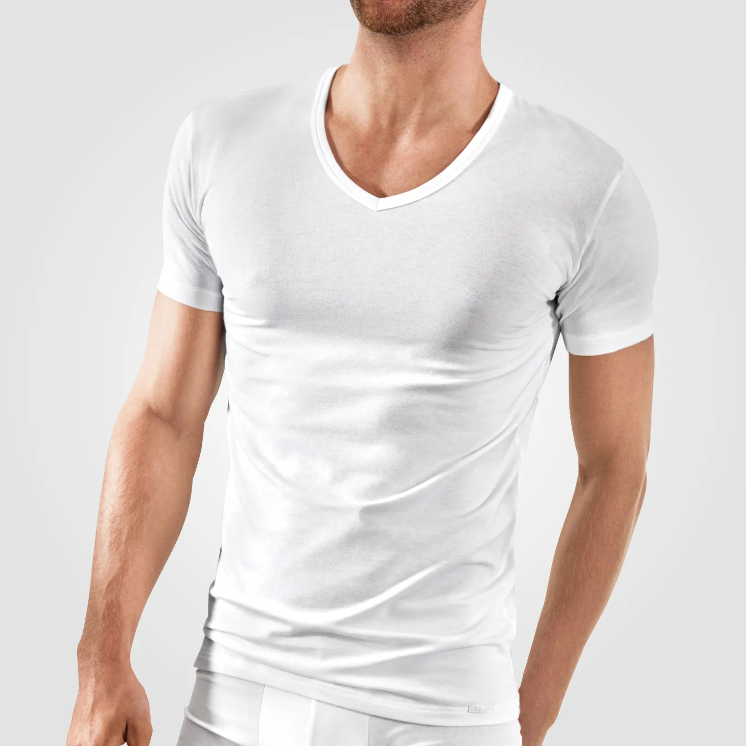 Calida Herren V-Neck Shirt 2er Pack
