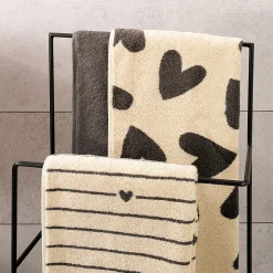 Cawö Frottierwäsche Hearts mit eingewebtem Herz-Design