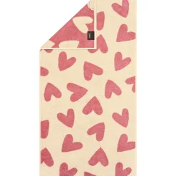 Cawö Frottierwäsche Hearts mit eingewebtem Herz-Design