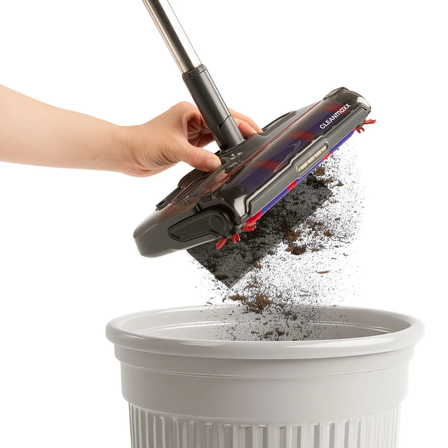 Cleanmaxx Akku-Besen mit Licht