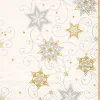 Cocktailservietten Stars & Swirls