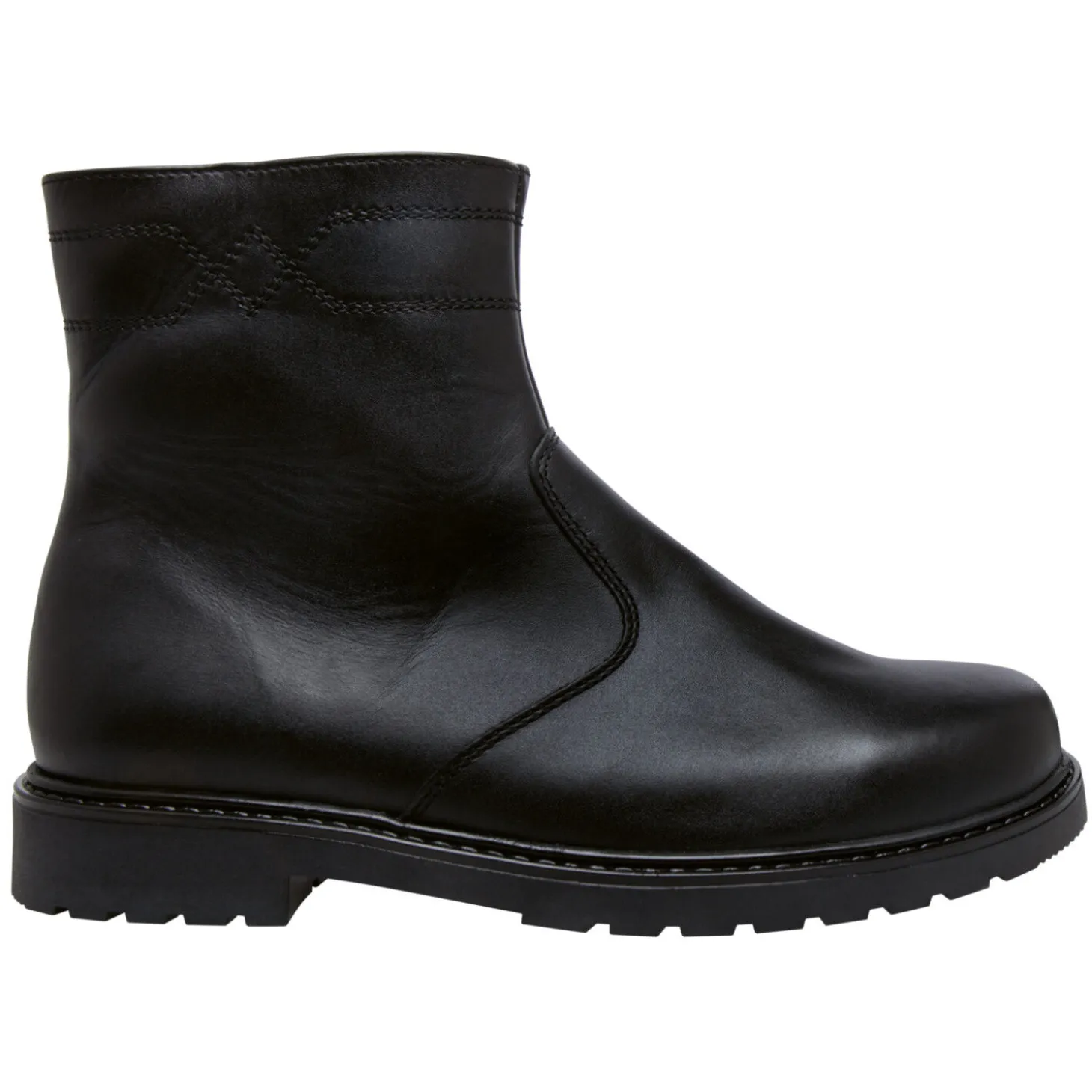 Corami Winterstiefel aus Leder mit Lammfellfutter