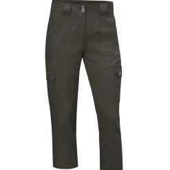 Damen 3/4 Cargohose mit Gurtschlaufen