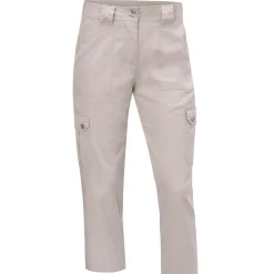 Damen 3/4 Cargohose mit Gurtschlaufen