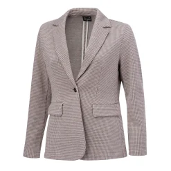 Damen Blazer mit Pepitamuster