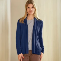 Damen Cardigan aus Kaschmir GOTS-Zertifiziert