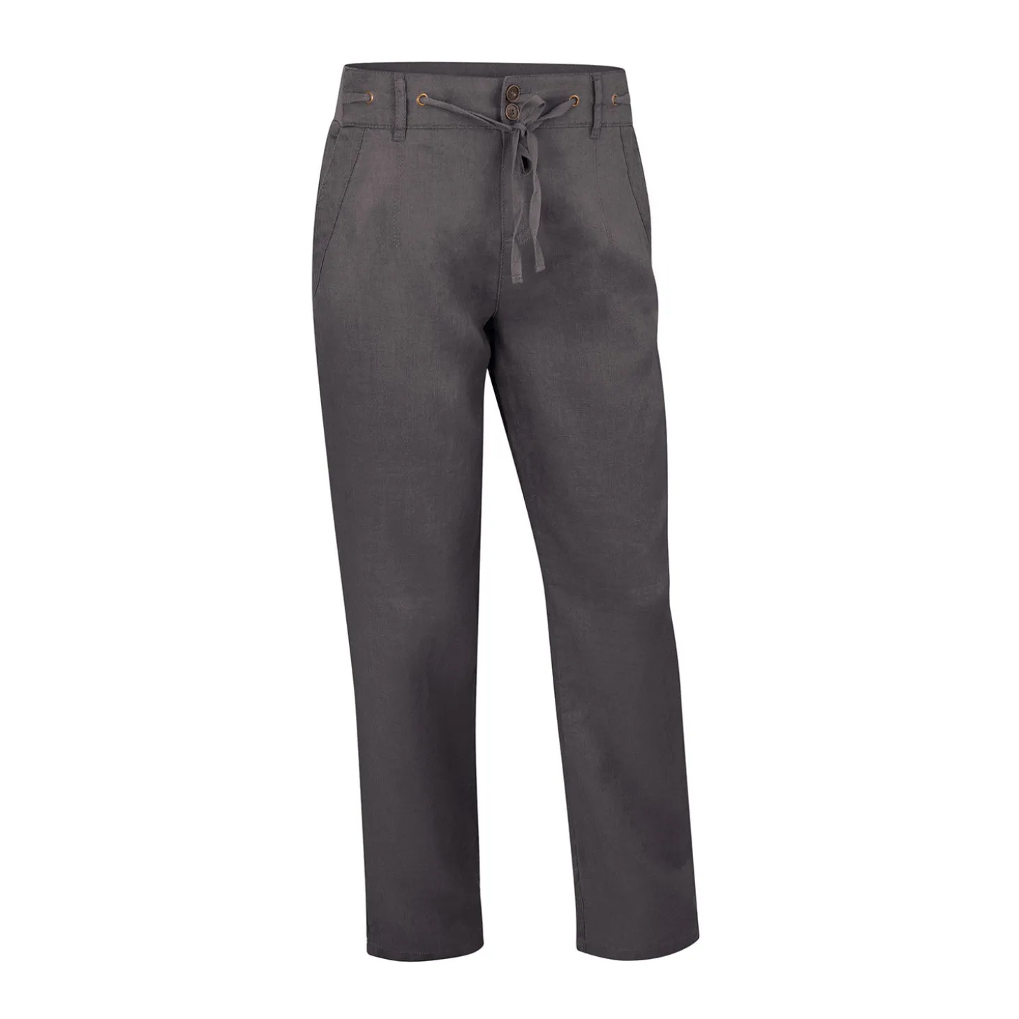 Damen Leinen-Hose mit Taschen