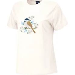 Damen Pyjama T-Shirt mit Printmotiv