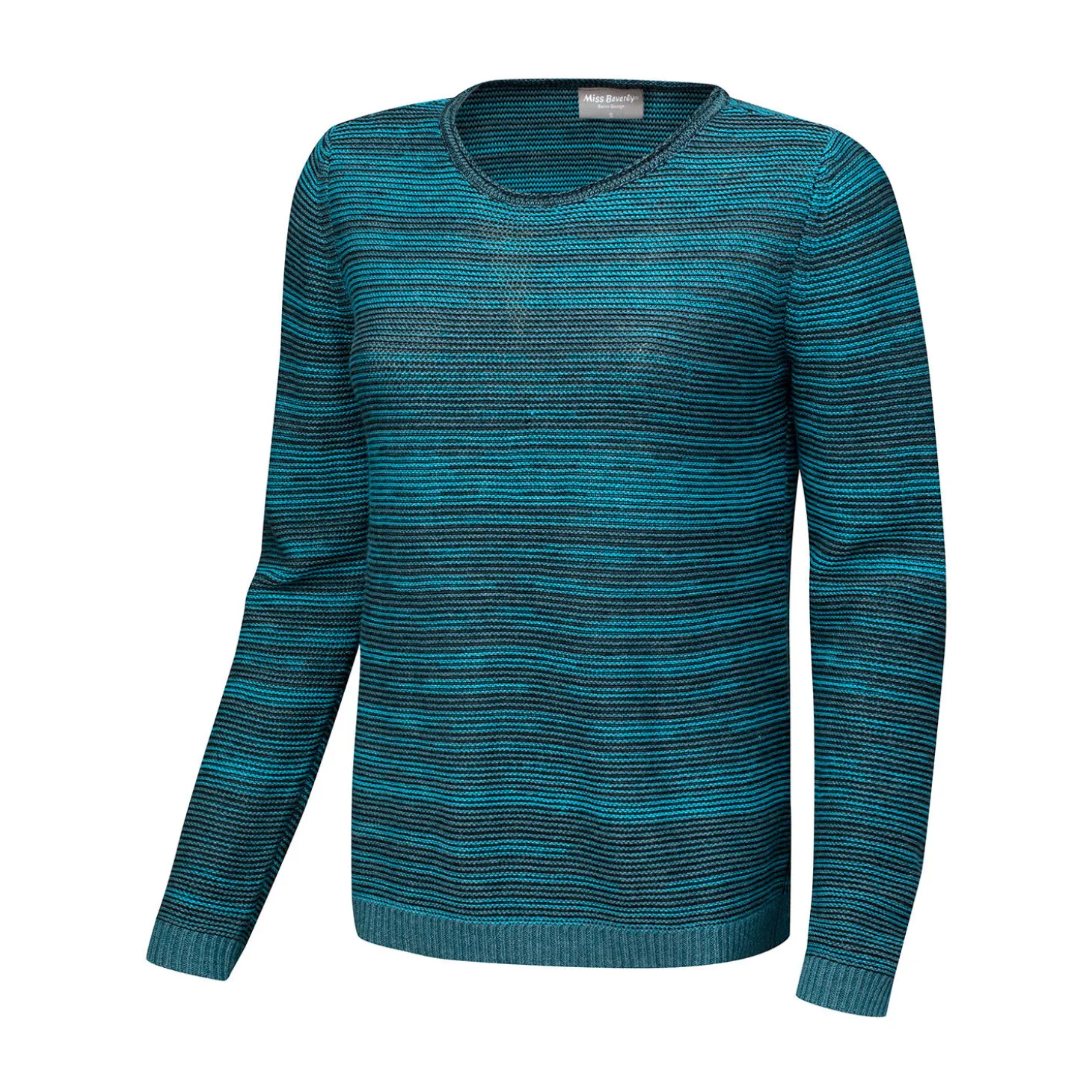 Damen Strickpullover mit Farbverlauf