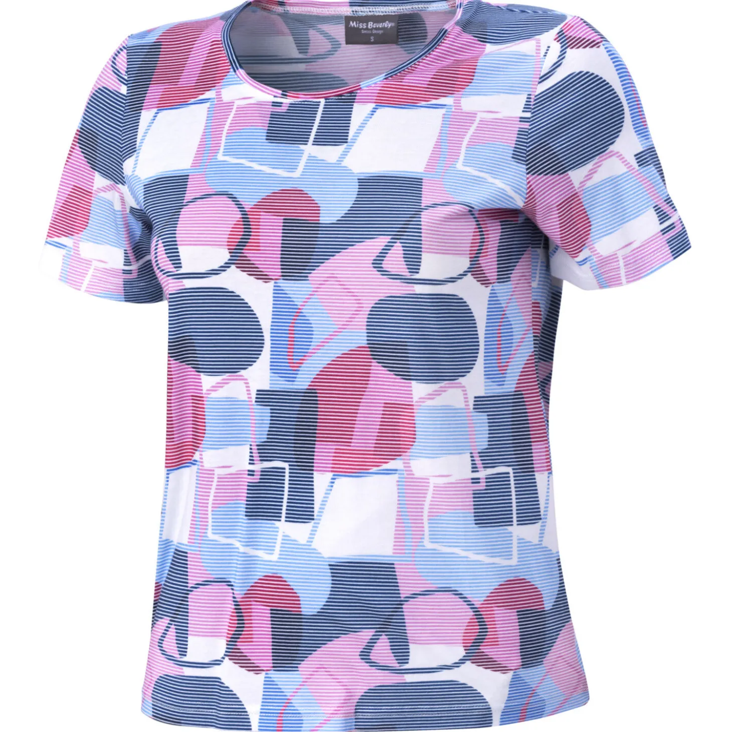 Damen T-Shirt bedruckt Baumwolle und Modal