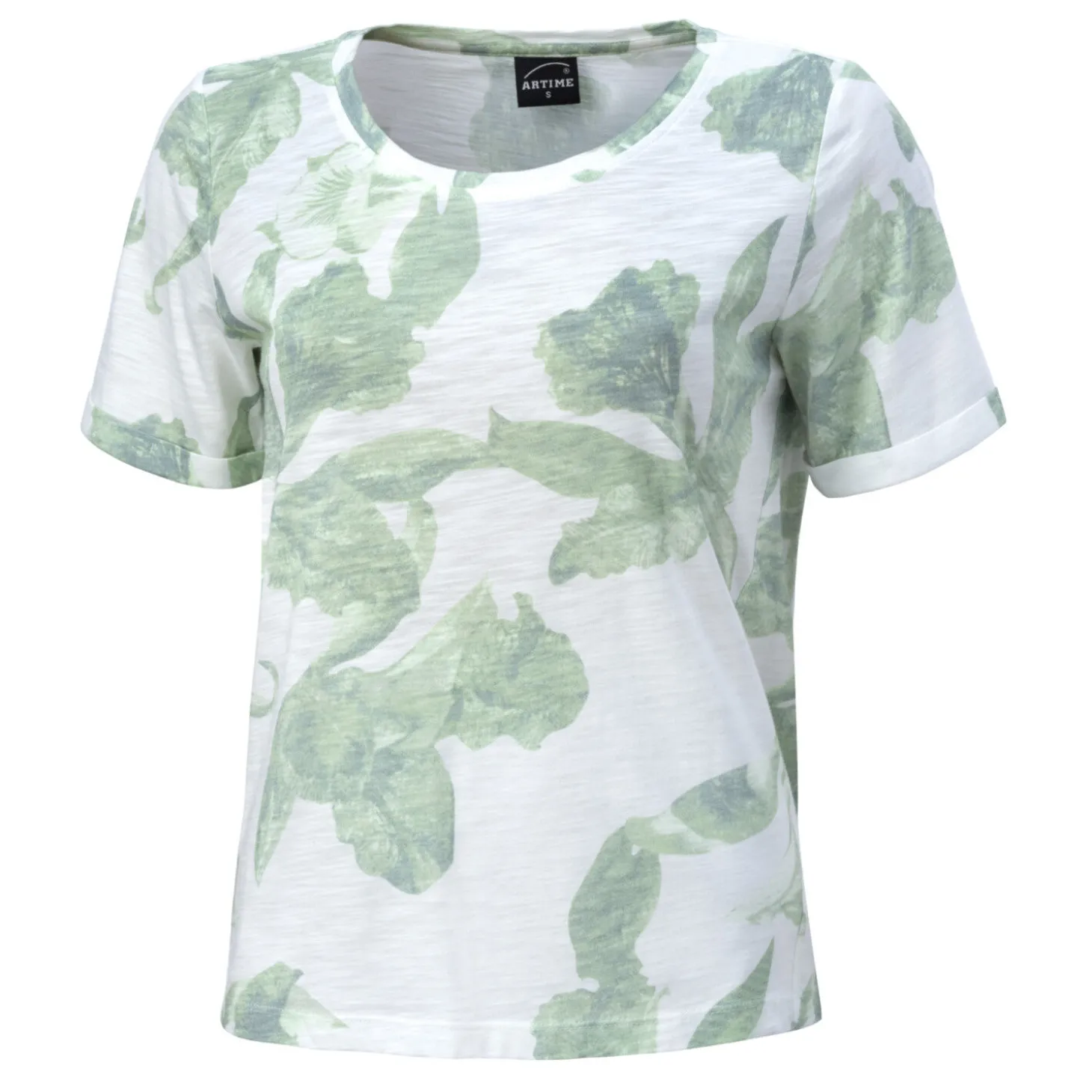 Damen T-Shirt mit floralem Print
