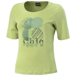 Damen T-Shirt mit Frontprint aus Baumwolle