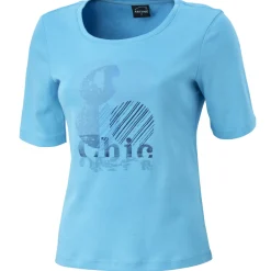 Damen T-Shirt mit Frontprint aus Baumwolle