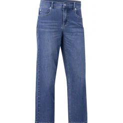 Damen Wide Leg 5-Pocket Hose mit Stretchanteil