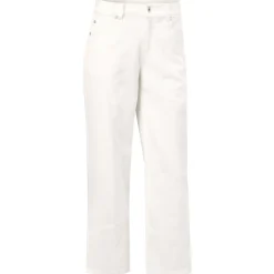 Damen Wide Leg 5-Pocket Hose mit Stretchanteil