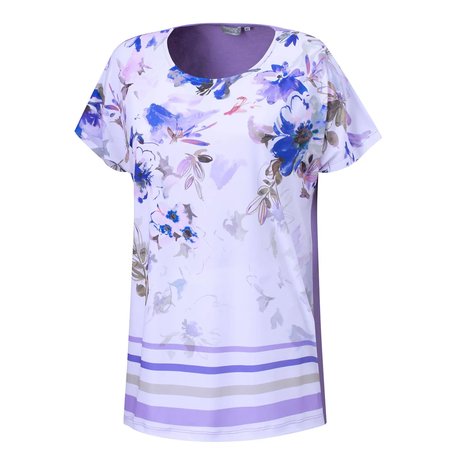 Damen-Shirt mit Blumenprint