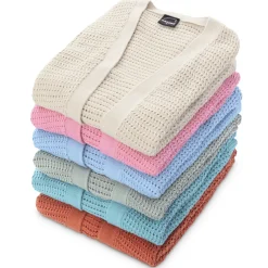 Damen-Strickjacke mit Ajourmuster von Artime