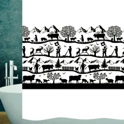 diaqua Duschvorhang Textil Swiss Dream