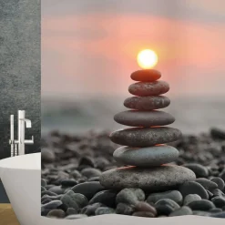 diaqua Duschvorhang Textil Zen