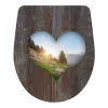 diaqua WC-Sitz Heart mit Absenkautomatik