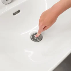 Drain Magic 2in1 Universal-Waschbeckenstöpsel mit Abflusssieb