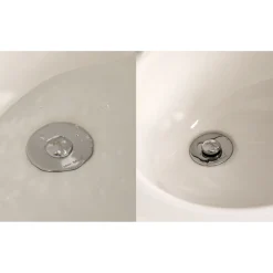 Drain Magic 2in1 Universal-Waschbeckenstöpsel mit Abflusssieb