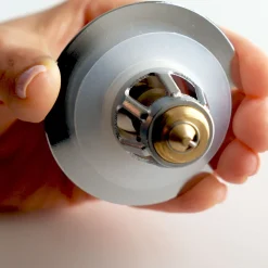 Drain Magic 2in1 Universal-Waschbeckenstöpsel mit Abflusssieb