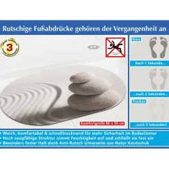 Dusch- und Badematte Zen