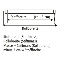 EASYFIX-Rollo THERMO mit Verdunkelung