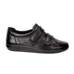 ECCO Damen Klettslipper aus Nappaleder