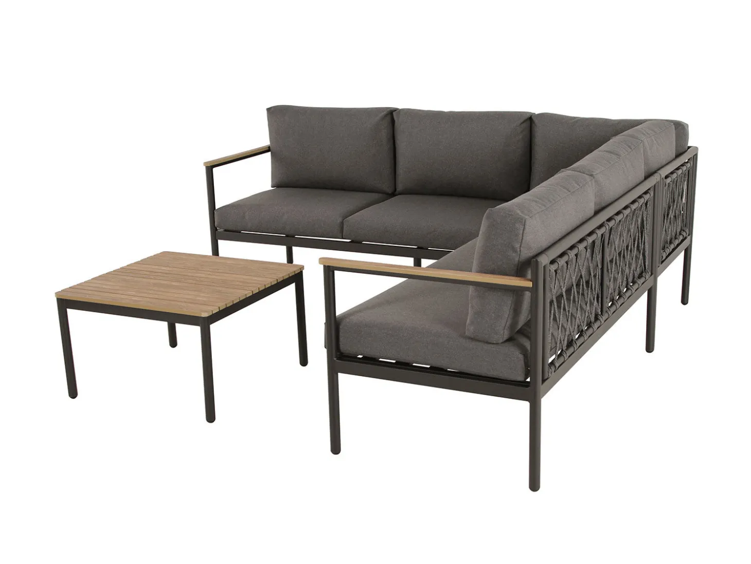 Eck-Lounge Julia mit Loungetisch