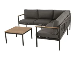 Eck-Lounge Julia mit Loungetisch