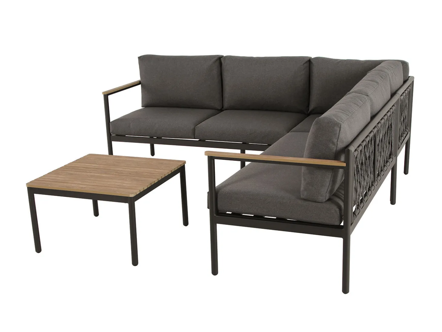 Eck-Lounge Julia mit Loungetisch